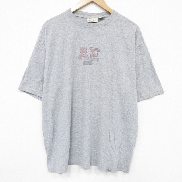 【20%OFF】アメリカンイーグル 00s 半袖Tシャツ AE グレー XL | 古着