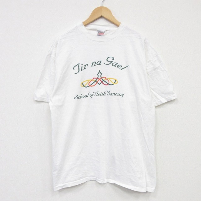 オニータ 90s 半袖Tシャツ スクール ホワイト XL | 古着