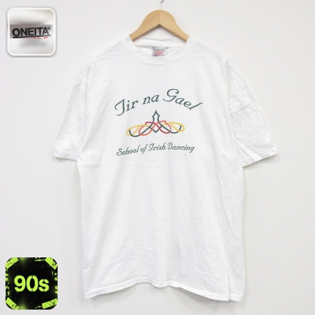 オニータ 90s 半袖Tシャツ スクール ホワイト XL | 古着