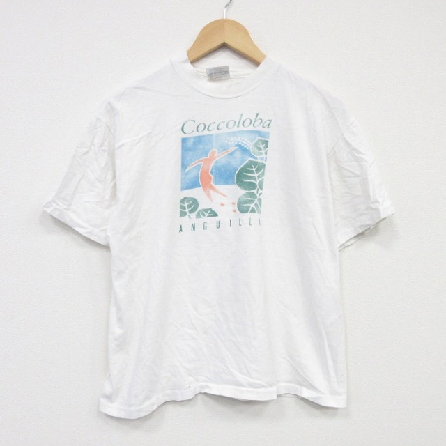 ヘインズ 80s 半袖Tシャツ Coccdoba ホワイト M | 古着