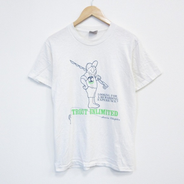 オニータ 90s 半袖Tシャツ 釣り ホワイト M | 古着