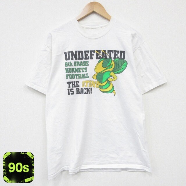 90s 半袖Tシャツ ハチ ホワイト L | 古着