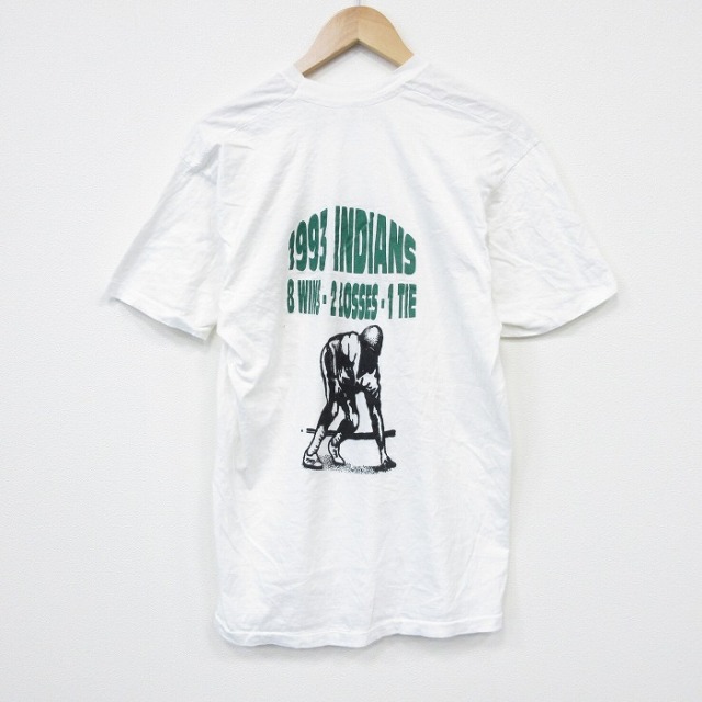 ヘインズ 90s 半袖Tシャツ アメフト ホワイト L | 古着