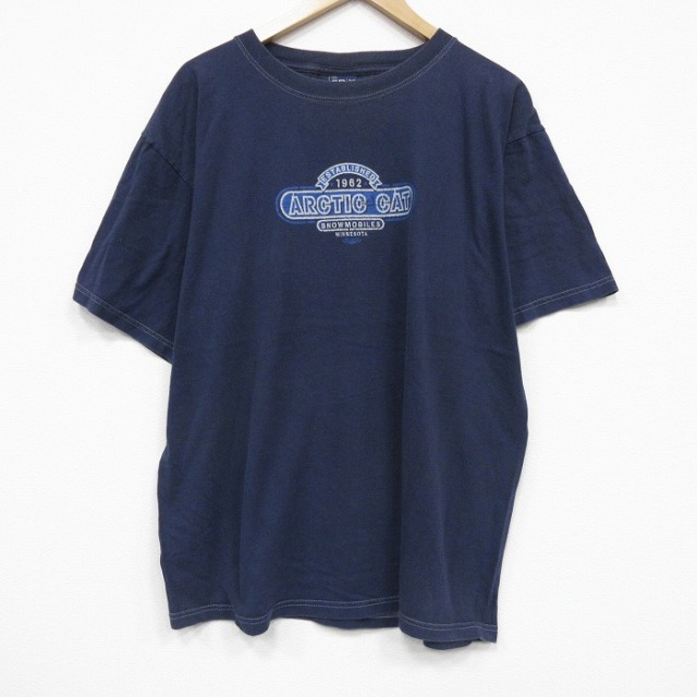 90s 半袖Tシャツ ミネソタ ネイビー メンズXL相当 | 古着