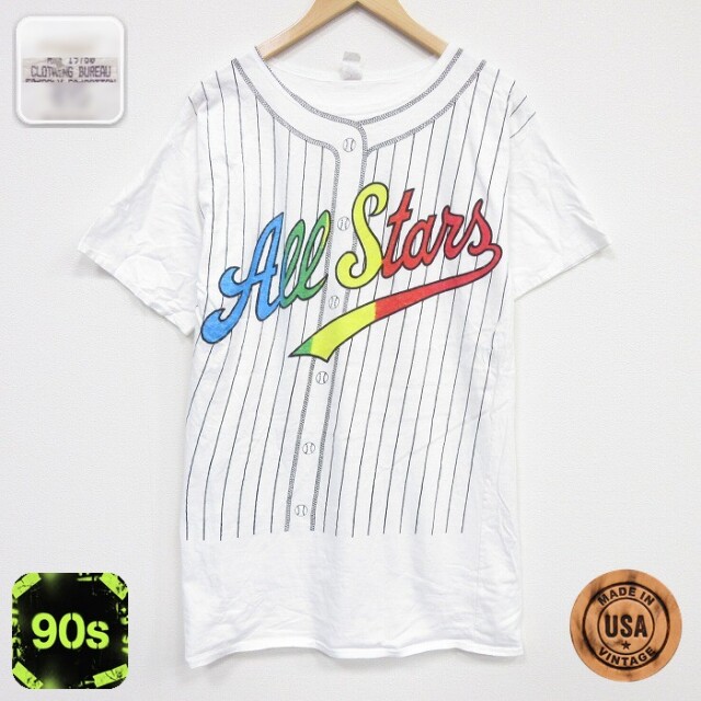 【20%OFF】90s 半袖Tシャツ オールスター ホワイト メンズL相当 | 古着