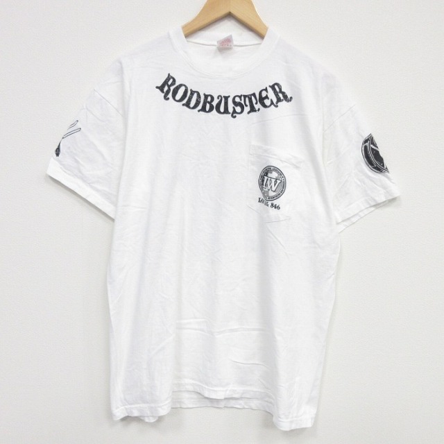 00s 半袖Tシャツ ホワイト メンズXL相当 | 古着