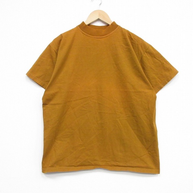 80s 半袖Tシャツ ブラウン メンズXL相当 | 古着
