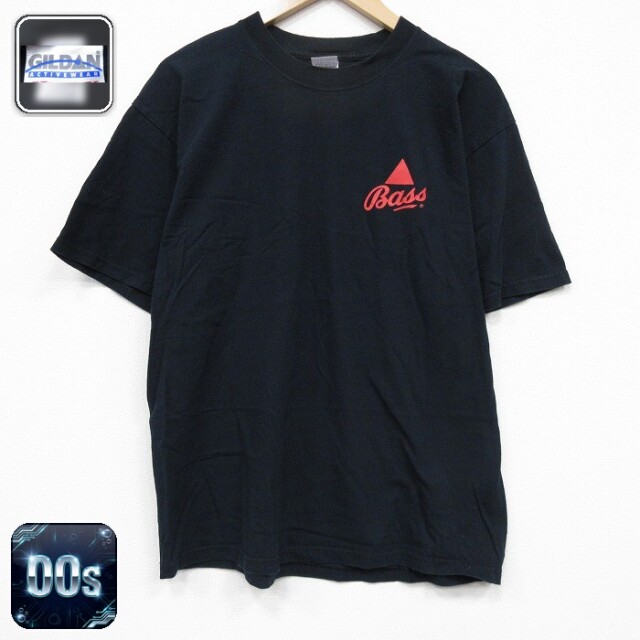 Bass 00s 半袖Tシャツ ブラック メンズL相当 | 古着