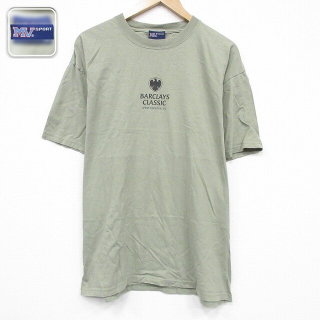 【20%OFF】半袖Tシャツ ライトグリーン メンズXL相当 | 古着
