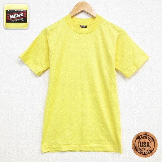 【20%OFF】半袖 ビンテージ Tシャツ キッズ USA製 イエロー | 古着