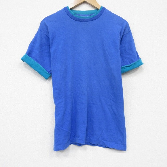 フルーツオブザルーム 90s 半袖Tシャツ グリーン メンズM相当 | 古着