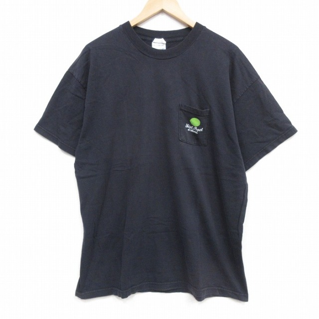 スクリーンスターズ 00s 半袖Tシャツ レモン ブラック XL | 古着