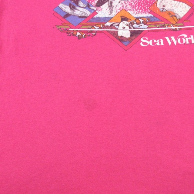 古着通販 L☆古着 半袖 ビンテージ Tシャツ メンズ クルーネック USA製