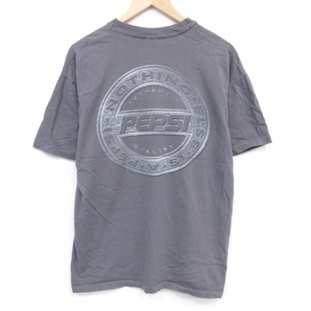 90s 半袖Tシャツ ペプシ グレー XL | 古着