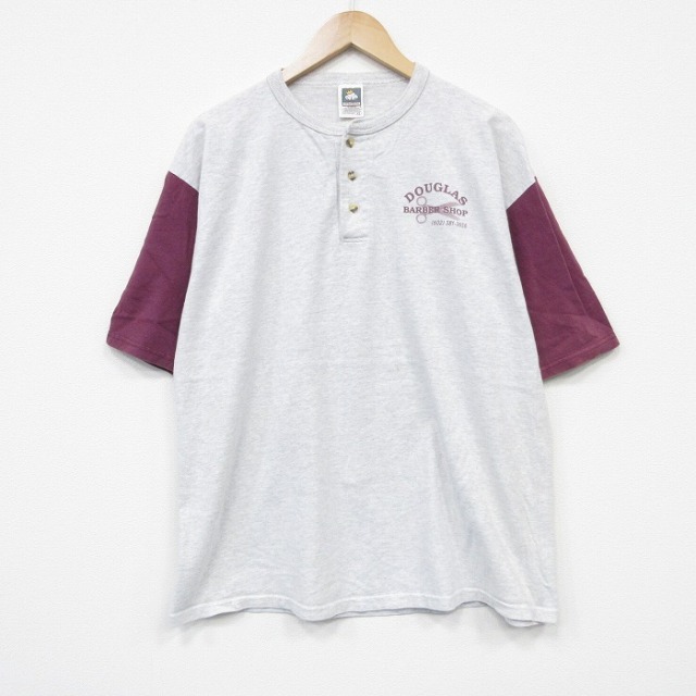 00s 半袖Tシャツ ハサミ グレー XL | 古着