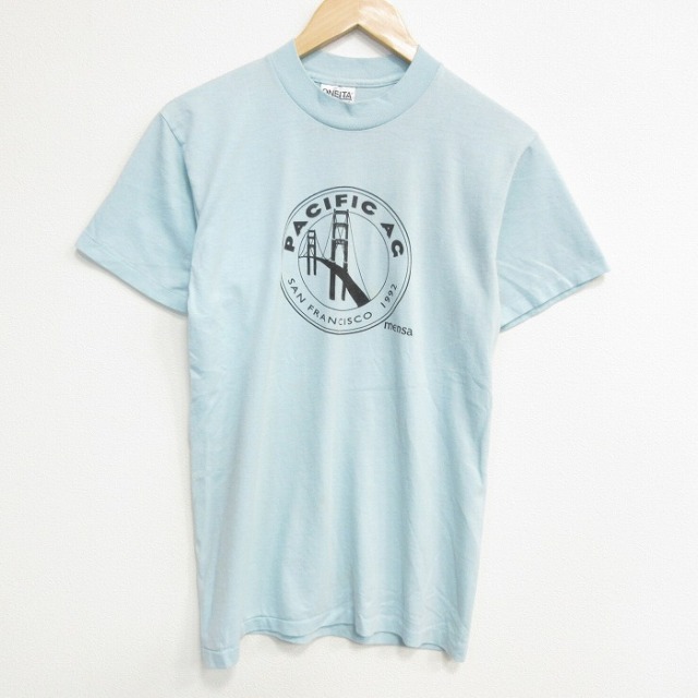 オニータ 90s 半袖Tシャツ サンフランシスコ ライトブルー M | 古着