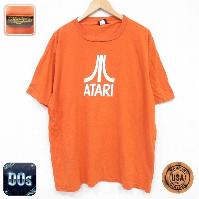 Changes 00s 半袖Tシャツ アタリ オレンジ メンズXL相当 | 古着
