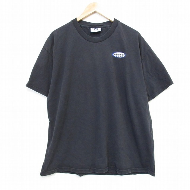リー 00s 半袖Tシャツ GEAR ブラック メンズXL相当 | 古着