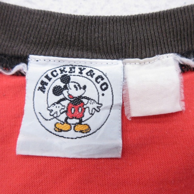 希少 ビンテージ ミッキー USA製 タグ付き 古着通販 L☆古着 半袖 ビンテージ Tシャツ メンズ 90年代 90s