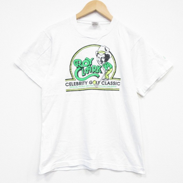 フルーツオブザルーム 00s 半袖Tシャツ ロイクラーク ホワイト メンズM相当 | 古着