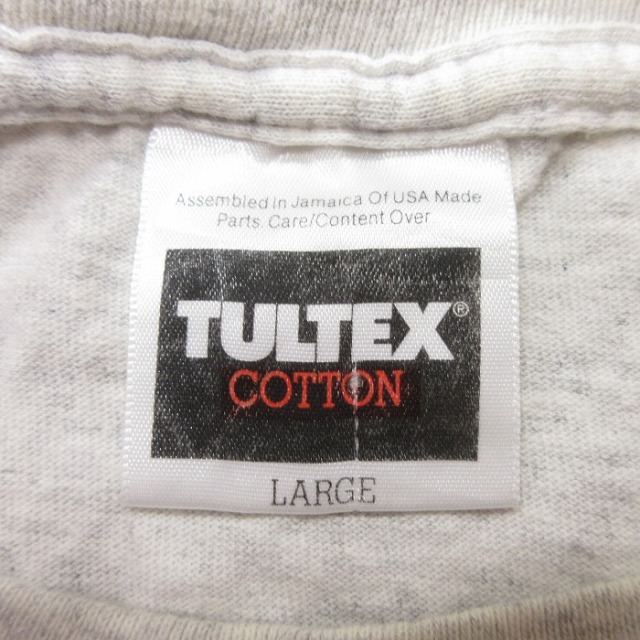 古着通販 L☆古着 TULTEX 半袖 ビンテージ Tシャツ メンズ 90年代 90s
