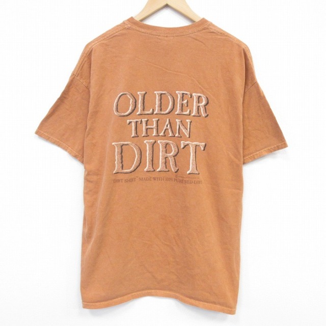00s 半袖Tシャツ OLDER ブラウン メンズXL相当 | 古着
