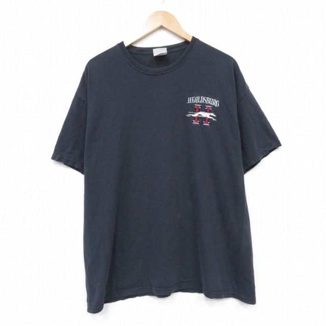 ヘインズ 00s 半袖Tシャツ H ブラック XL | 古着