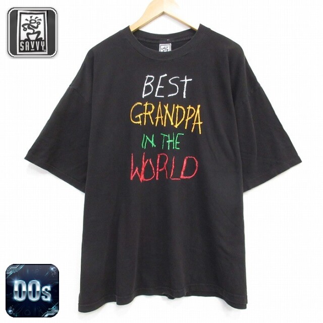 00s 半袖Tシャツ BEST ブラック メンズXL相当 | 古着