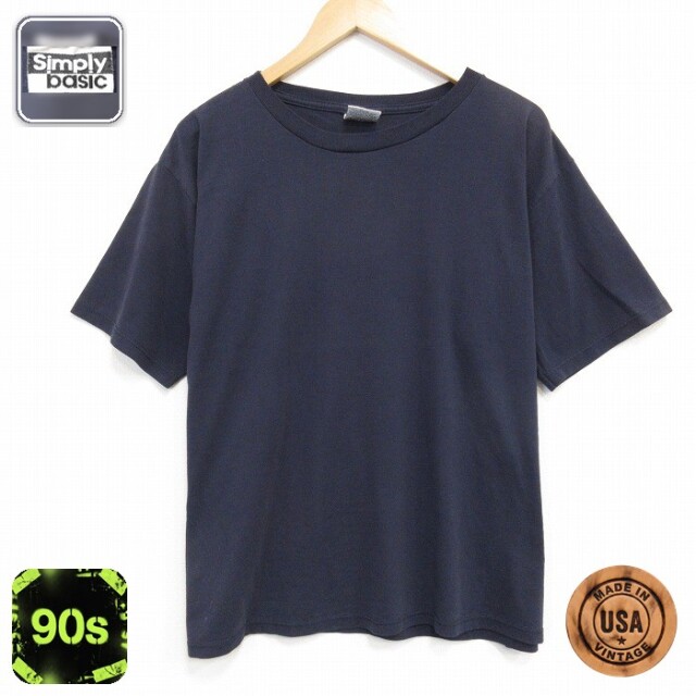 90s 半袖Tシャツ ブラック メンズXL相当 | 古着