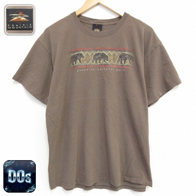 00s 半袖Tシャツ ヨセミテ国立公園 ブラウン メンズL相当 | 古着