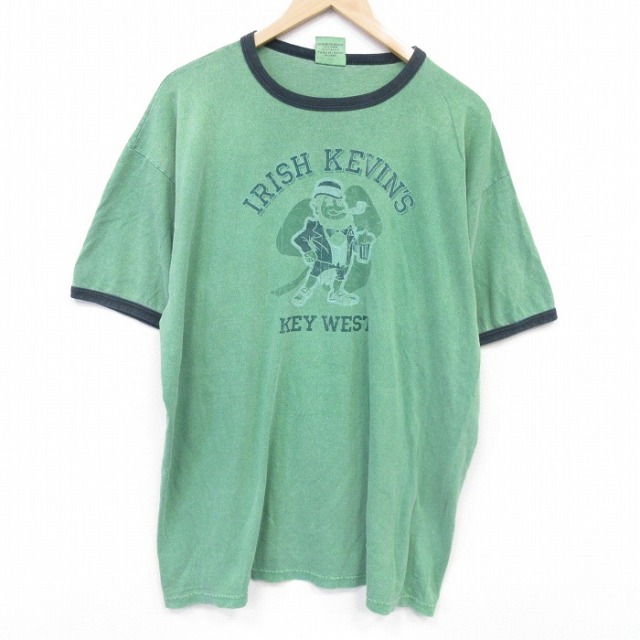 00s 半袖Tシャツ キーウエスト グリーン XL | 古着