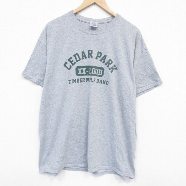 00s 半袖Tシャツ CEDAR グレー メンズXL相当 | 古着