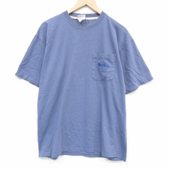 ハードロックカフェ 90s 半袖Tシャツ グレー メンズXL相当 | 古着