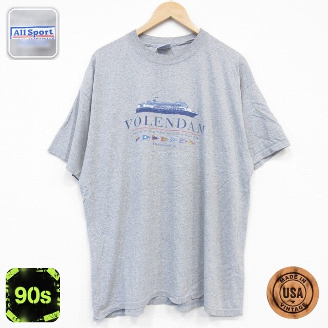 All Sports 90s 半袖Tシャツ フォーレンダム グレー メンズXL相当 | 古着