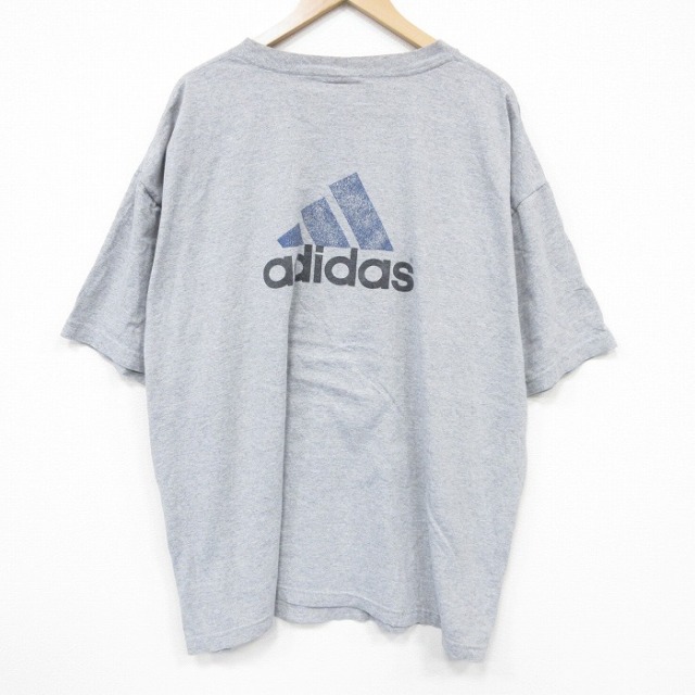 古着通販 XL☆古着 アディダス adidas 半袖 ビンテージ Tシャツ メンズ