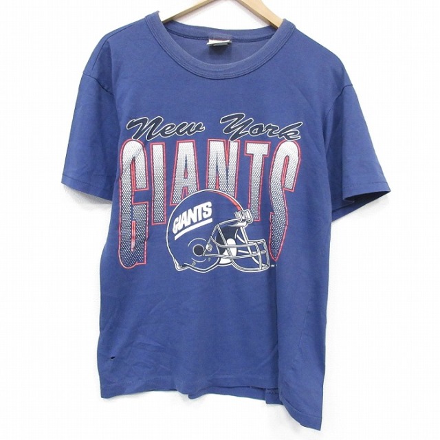 90s 半袖Tシャツ ニューヨークジャイアンツプリント ネイビー メンズL相当 | 古着