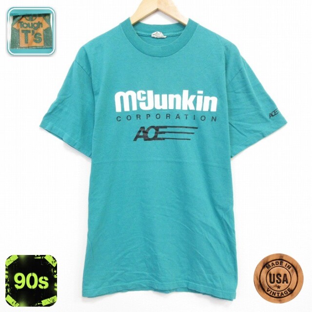 Wear Guerd 90s 半袖Tシャツ Mc Junkin グリーン メンズL相当 | 古着