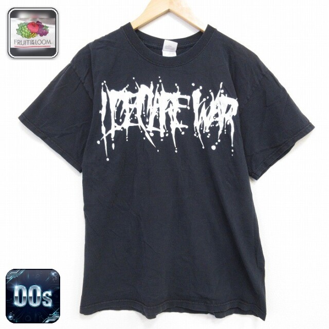 古着通販 XL☆古着 半袖 ビンテージ ロック バンド Tシャツ メンズ 00