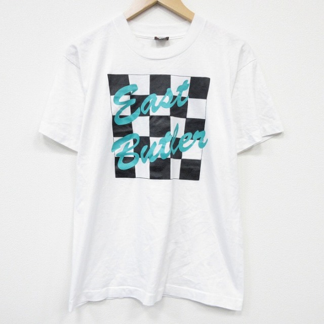 80s 半袖Tシャツ East ホワイト メンズM相当 | 古着