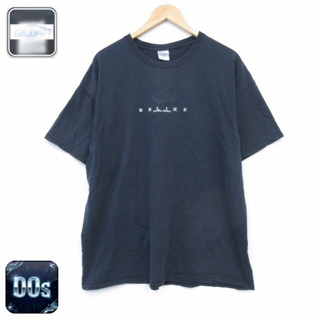00s 半袖Tシャツ サメ ブラック メンズXL相当 | 古着