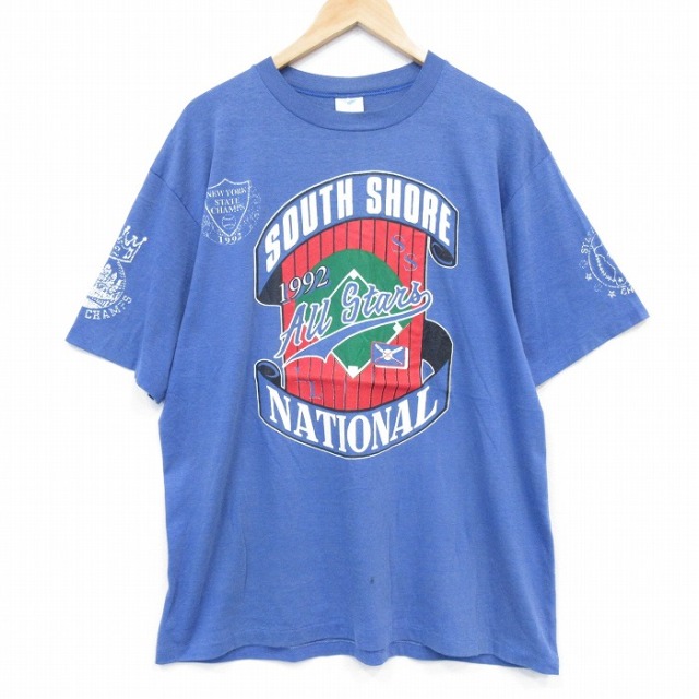 ARTEX 90s 半袖Tシャツ オールスター ブルー メンズXL相当 | 古着