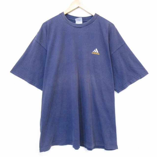  メンズ Lサイズ Ｔシャツ アディダス ビンテージ 古着通販 XL☆古着 アディダス adidas 半袖 ビンテージ Tシャツ メンズ