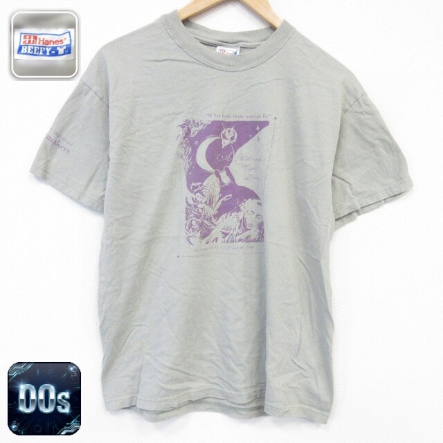 ヘインズ 00s 半袖Tシャツ 馬 カーキ メンズM相当 | 古着