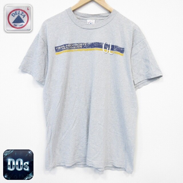 00s 半袖Tシャツ 霜降り グレー メンズL相当 | 古着