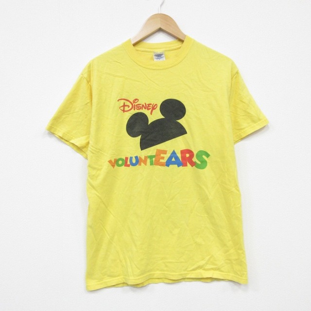 00s 半袖Tシャツ ディズニー イエロー メンズM相当 | 古着
