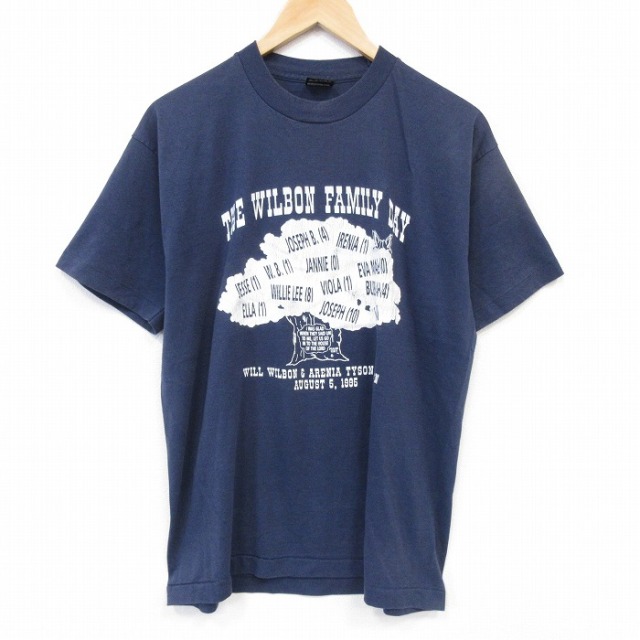 フルーツオブザルーム 90s 半袖Tシャツ 木 ブラック メンズL相当 | 古着