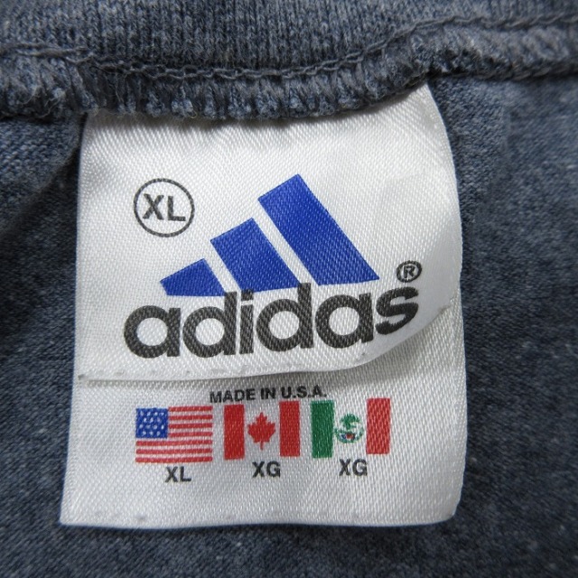 古着通販 XL☆古着 アディダス adidas 半袖 ビンテージ Tシャツ メンズ