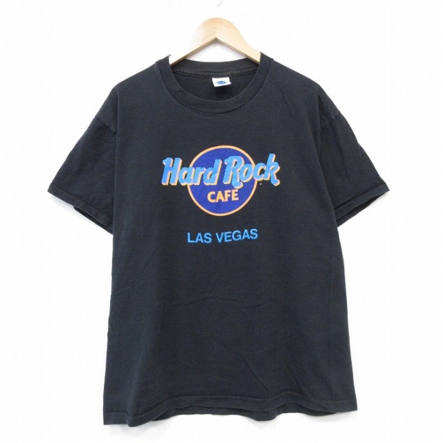 ハードロックカフェ 90s 半袖Tシャツ ブラック メンズXL相当 | 古着