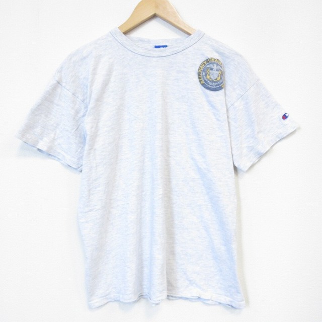 チャンピオン 90s 半袖Tシャツ ミリタリー グレー メンズL相当 | 古着