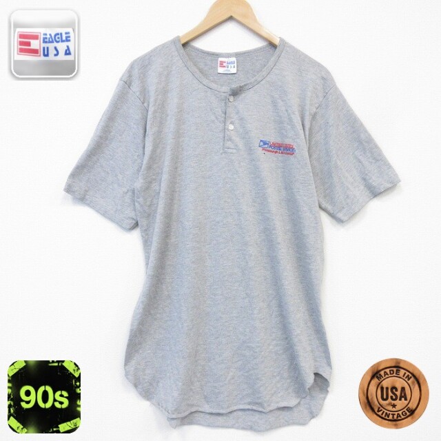 半袖Tシャツ 郵便局 グレー メンズL相当 | 古着